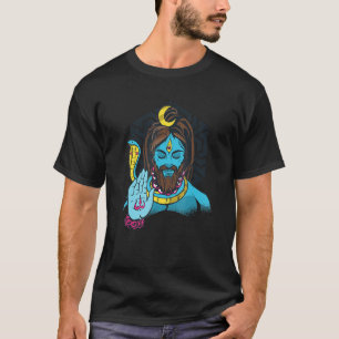 Camiseta India Orgullosa Bandera Dios Hindi Sikh Luna Hindú