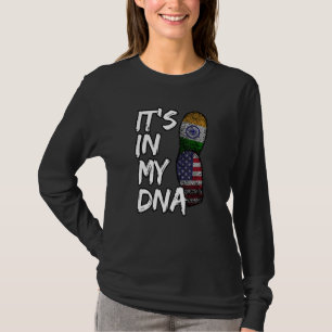Camiseta India Orgullosa Día de la Bandera Hindi Sikh Améri
