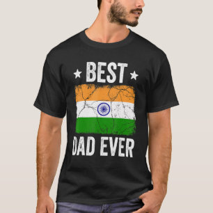 Camiseta India Para Los Hombres Mejor Papá Indio