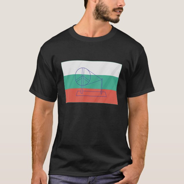 Camiseta India Propuso Bandera De La Independencia (Anverso)