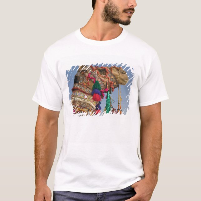 Camiseta INDIA, Rajasthan, Pushkar: FERIA DE PUSHKAR CAMEL, (Anverso)