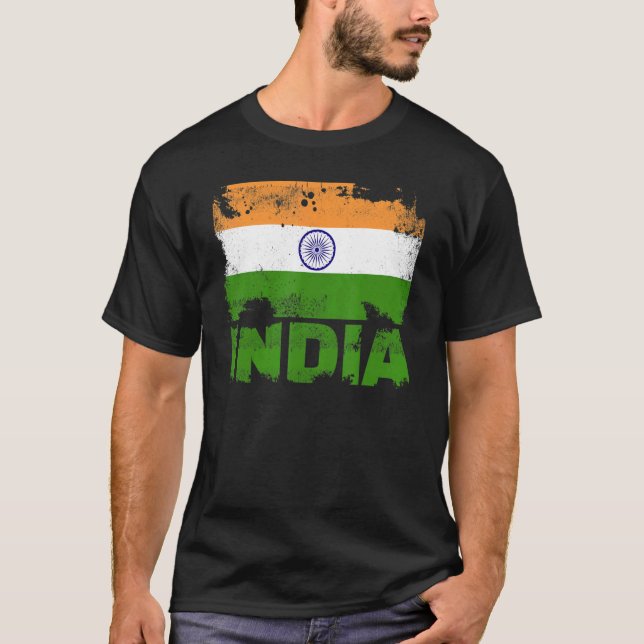 Camiseta India: Viaje de cosquillas indias con problemas (Anverso)
