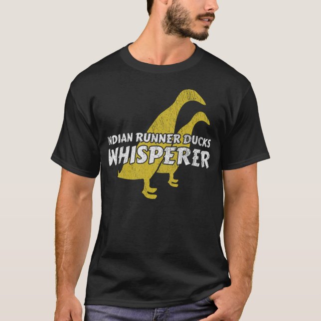 Camiseta indian runner ducks a woman cannot cool  (Anverso)