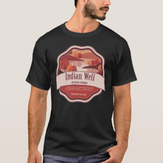 Camiseta Indian Well State Park Fairfield County Connecticu