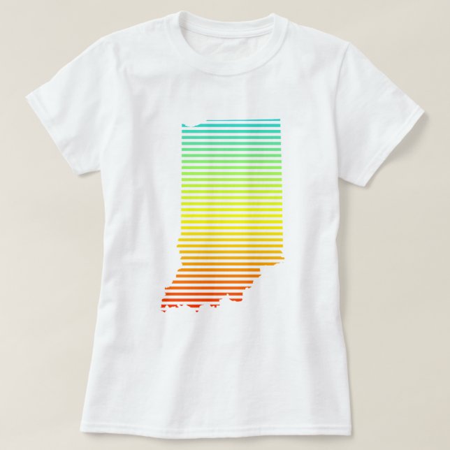 Camiseta indiana chill fade (Diseño del anverso)