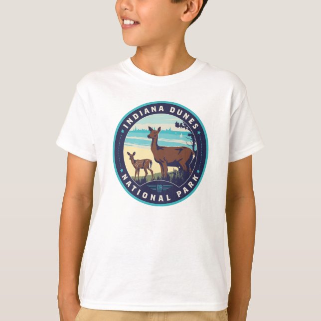 Camiseta Indiana Dunes National Park (Anverso)