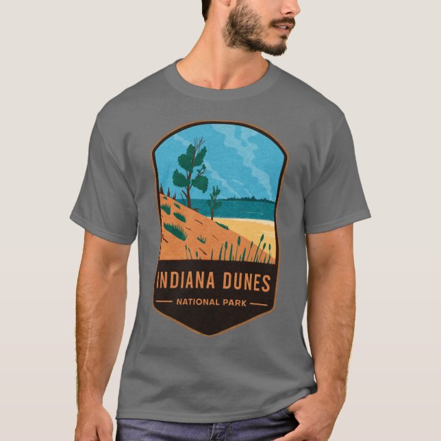 Camiseta Indiana Dunes National Park Oversized 1 (Anverso)