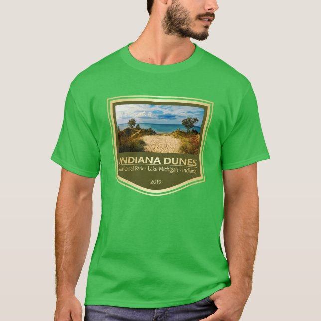Camiseta Indiana Dunes National Park PF2 Oversized (Anverso)