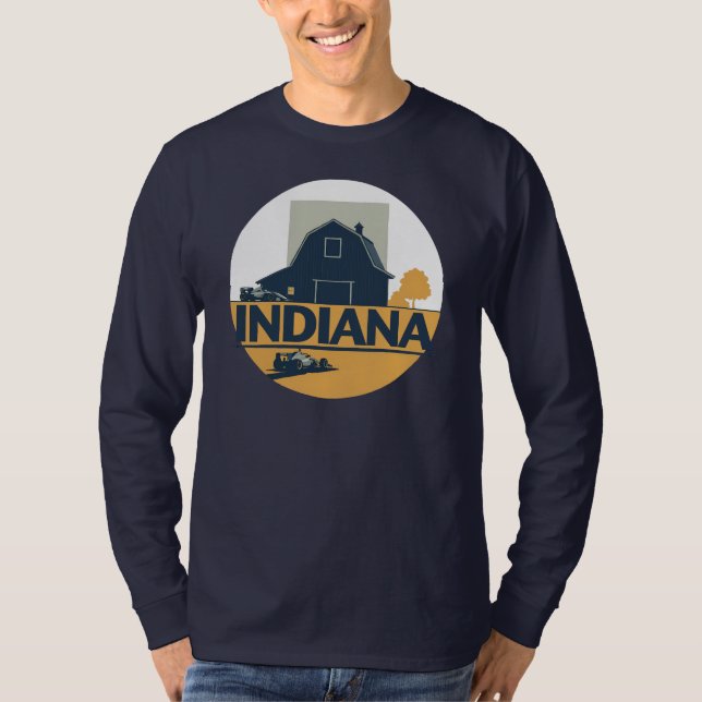 Camiseta Indiana Estados Unidos de América (Anverso)