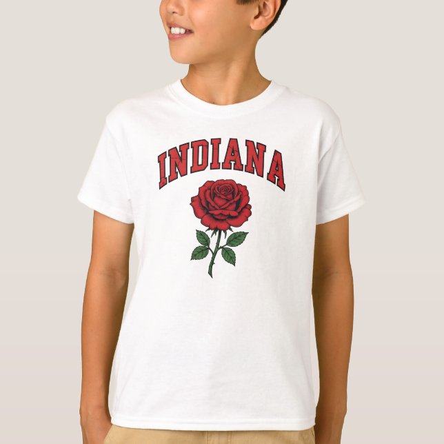 Camiseta Indiana Heritage in Bloom (Anverso)