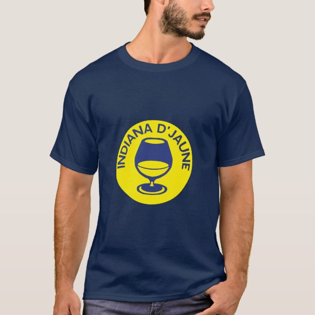 Camiseta indiana jaune apero humour alcool jones 51 2303_o (Anverso)