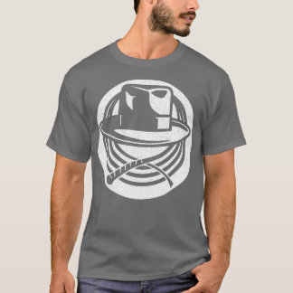 Camiseta Indiana Jones Gorra y Whip TShirt