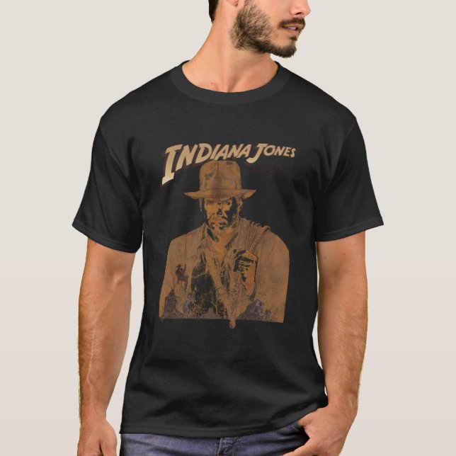 Camiseta Indiana Jones Raiders De La Película De Tonal Arca (Anverso)