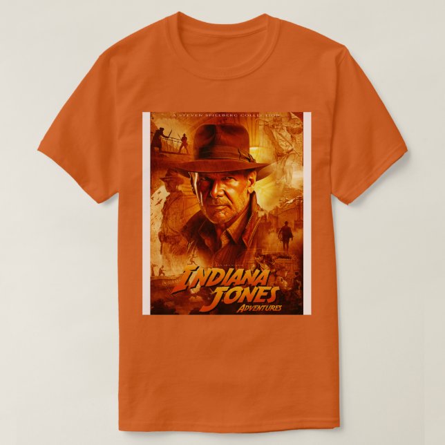 Camiseta Indiana Jones TShirt 12 (Diseño del anverso)