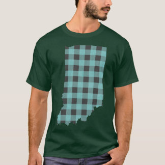 Camiseta Indiana Plaid en menta