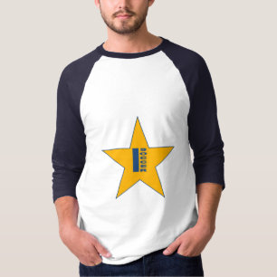 Camiseta INDIANA SOCCER con raglan blanco marino m