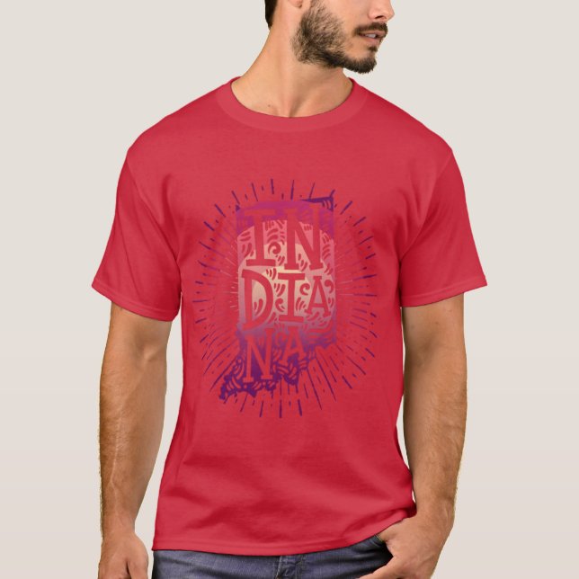 Camiseta Indiana State 1 (Anverso)