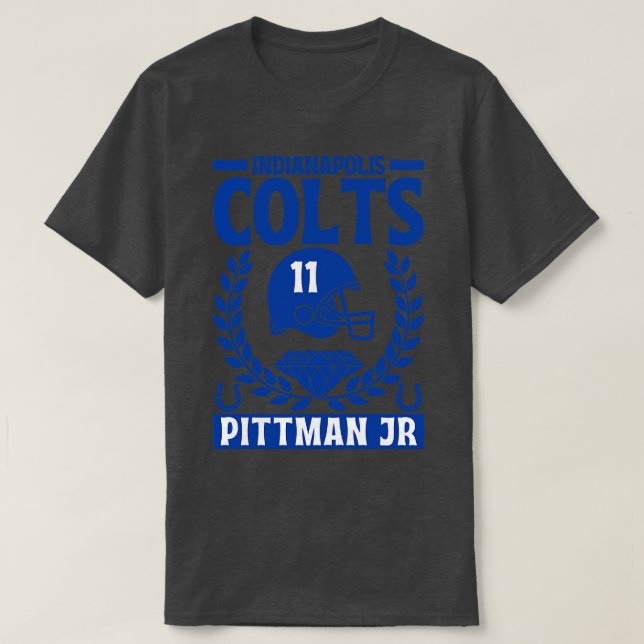 Camiseta Indianapolis Colts Pittman Jr 11 American (Diseño del anverso)