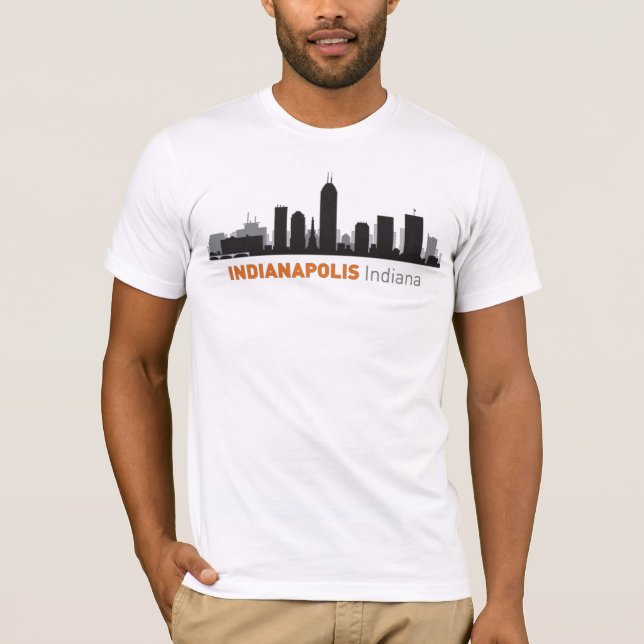 Camiseta Indianápolis, Indiana (Anverso)
