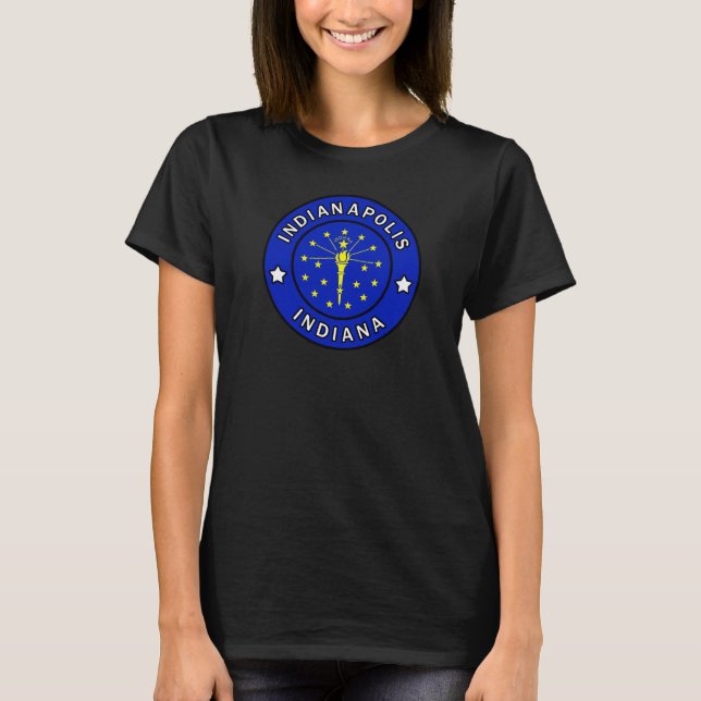 Camiseta Indianápolis Indiana (Anverso)