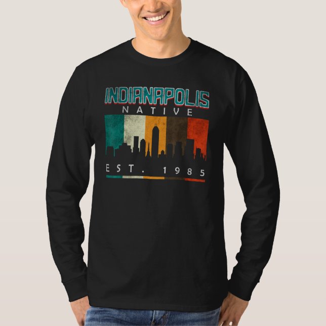 Camiseta Indianapolis Native Est. 1985 (Anverso)