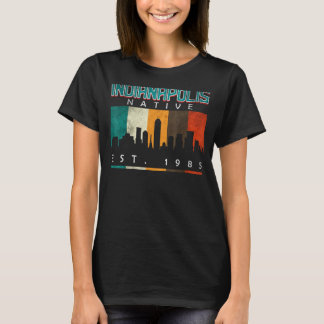 Camiseta Indianápolis Nativo Este. 1985