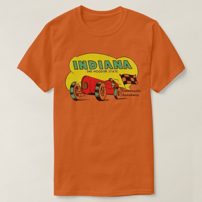 Camiseta Indianapolis Speedway Indiana 1 (Diseño del anverso)