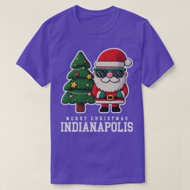 Camiseta Indianapolis Xmas (Diseño del anverso)