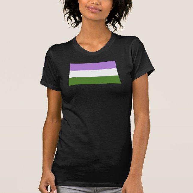 Camiseta Indicador de orgullo de género (Anverso)