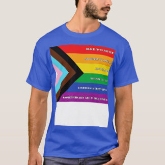 Camiseta Indicador de orgullo de progreso