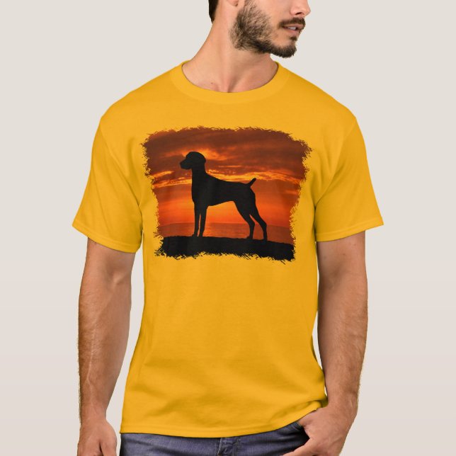 Camiseta Indicador de pelo corto alemán (Anverso)