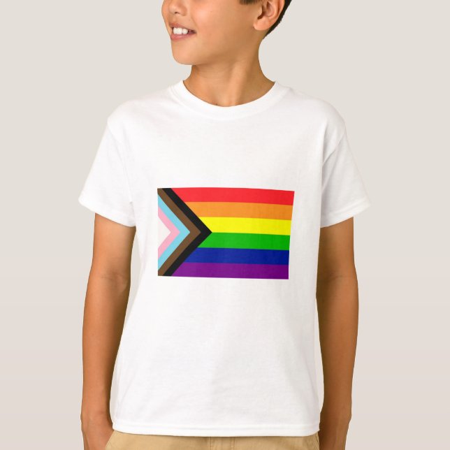 Camiseta Indicador de progreso del Orgullo (Anverso)