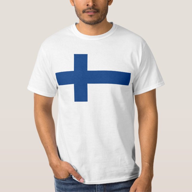 Camiseta Indicador FI de Finlandia (Anverso)