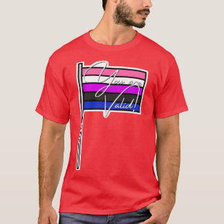 Camiseta Indicador Válido de Orgullo de Género