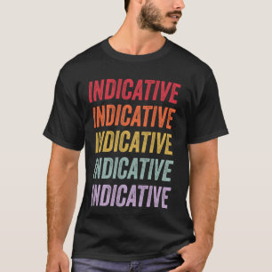 Camiseta Indicativo