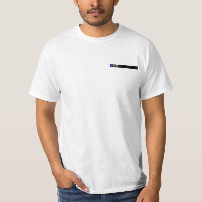Camiseta Índice "JAZZ " de la categoría (Anverso)