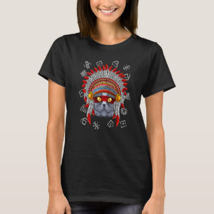 Camiseta Indígena británico de pelo corto nativo americano