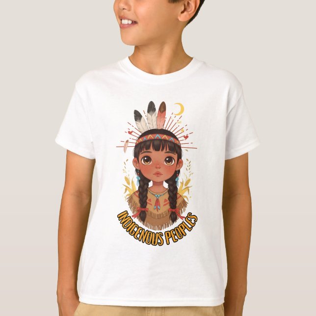 Camiseta Indigenous Peoples Native History & Awareness (Anverso)
