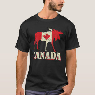 Camiseta Indignación ante el Día del ciervo Elk en Canadá: