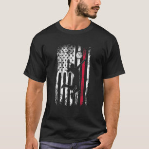 Camiseta Indignado 4 de julio Bandera Estadounidense de Vol