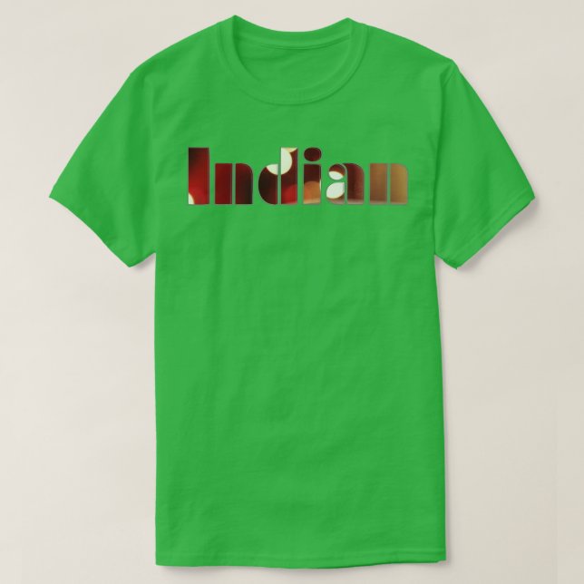 Camiseta indio (Diseño del anverso)