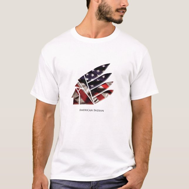 Camiseta Indio americano (Anverso)