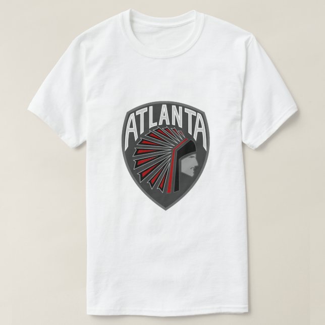Camiseta indio Atlanta (Diseño del anverso)