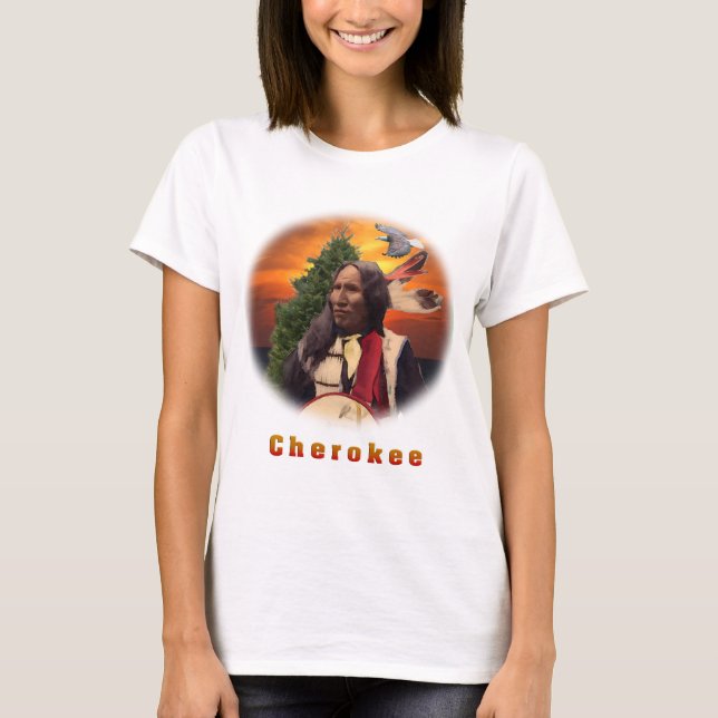 Camiseta Indio Cherokee (Anverso)