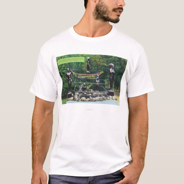 Camiseta Indio del barranco de Capilano que desea la visión (Anverso)