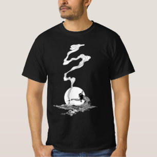 Camiseta Indio en su soledad por NC Wyeth Vintage Western