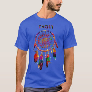 Camiseta Indio indígena indio yaqui colorido Dreamcatcher