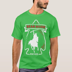 Camiseta Indio indio nativo americano nativo del río Oso