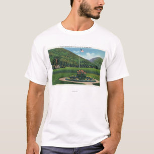 Camiseta Indio que saluda la estatua del sol naciente