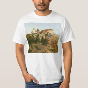 Camiseta Indios antiguos, Merodeadores de la pradera, Seltz